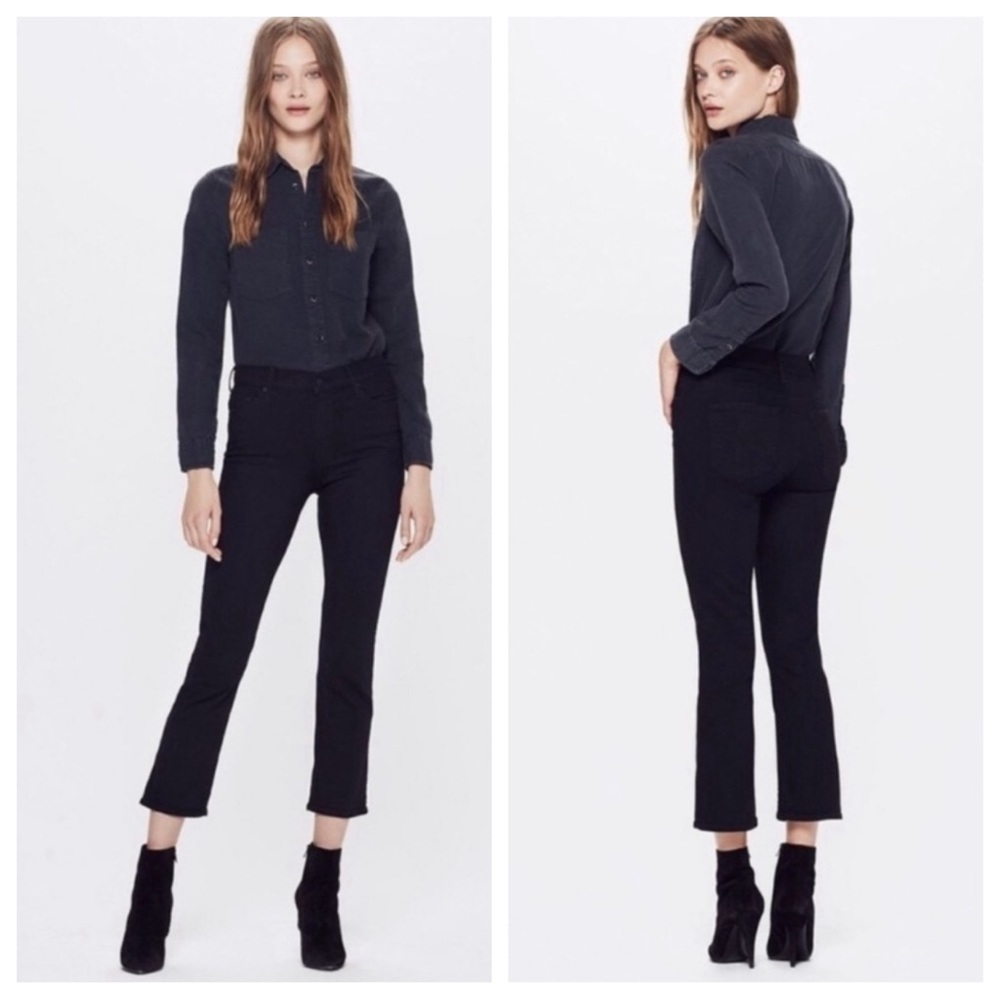 Mother The Insider Crop in Not Guilty Black | 26